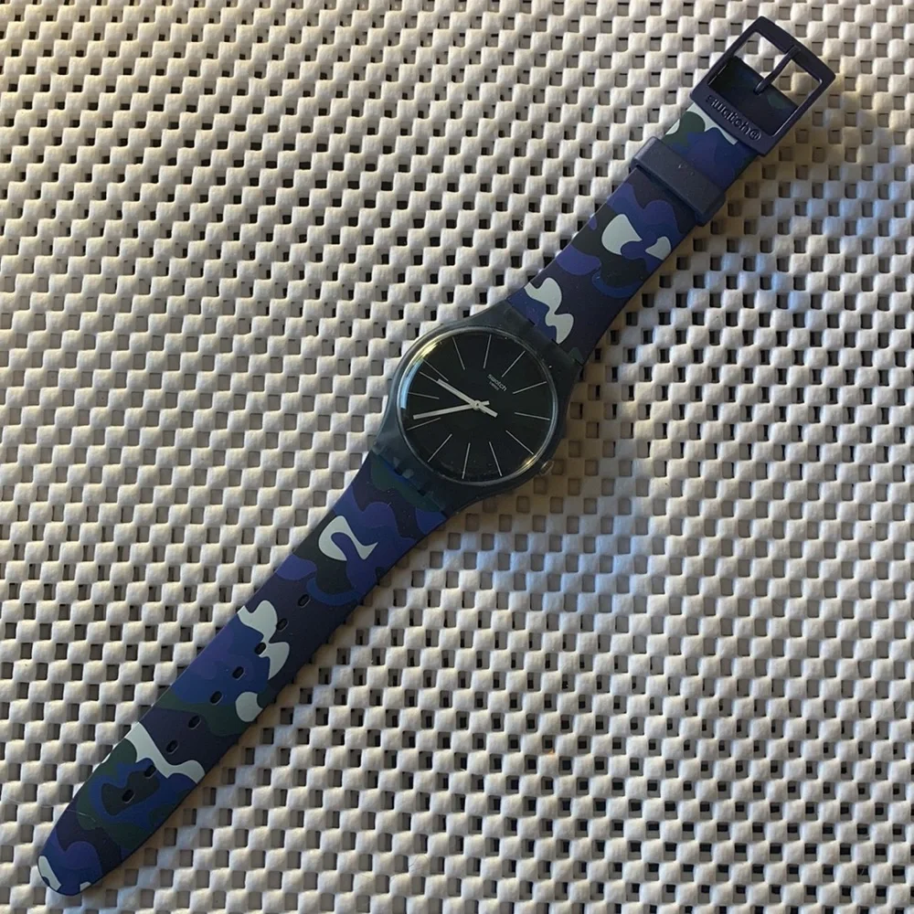 Swatch Watch - SUON140 - CAMOUCLOUDS
